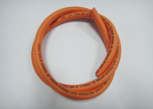 Orange Braid Reinforced PVC Plastic Gas Air Hose 1/4-1'' Water Hose