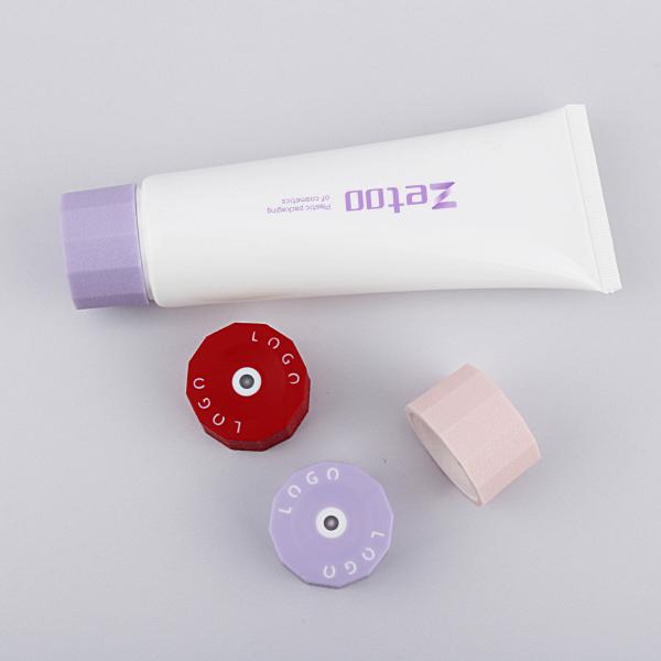 Round Face Mask Tubes Customized Cosmetic Soft Tubes 40mm Diameter