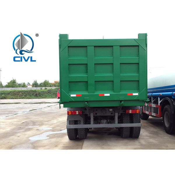 Sinotruck Howo A7 Heavy Dump Truck 6 X 4  Tipper Dumper 40 tons capacity dump truck Euro 2 Engine color green