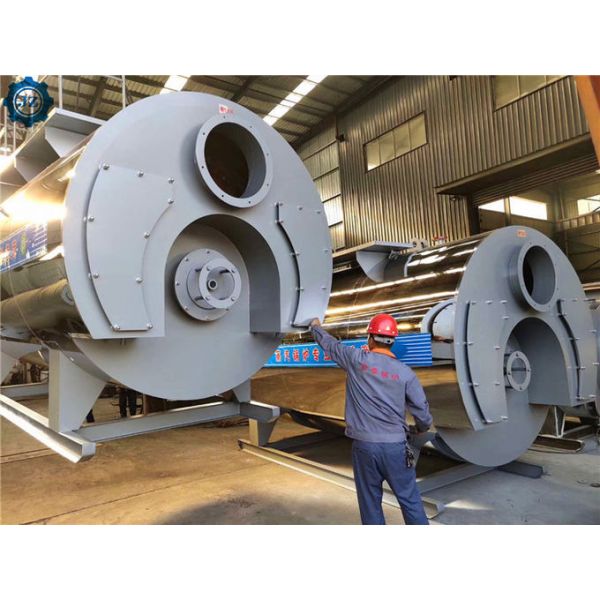 Installation-Free 2000KG 2TONS Natural Gas LPG Diesel Oil Fired Steam Boiler Supplier Price