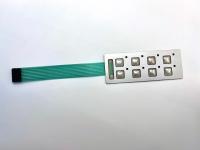 Texturas Interruptor de teclado LED lateral Mylar con tono de 0,5 mm