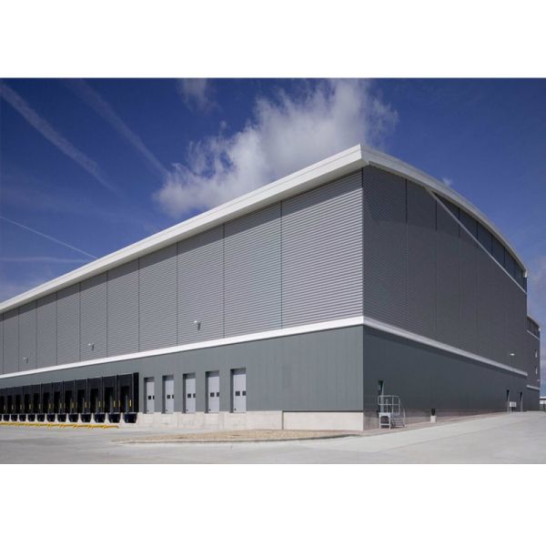 Steel Structure Hazardous Material Storage Warehouse 20m x 40m x 6m Fire Rated Safety Construction