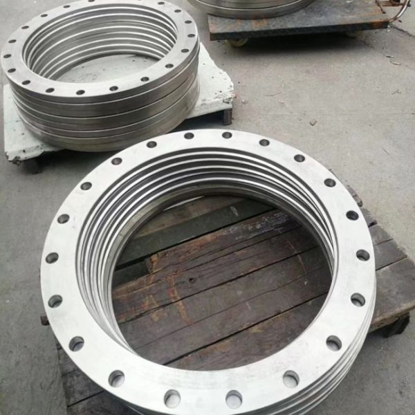 Anti Rust Oil Steel Pipe Flange DN50 DN100 Flat Face Flange