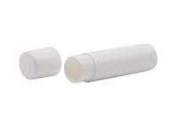 Conteneur blanc vide de stick déodorant de tube du baume à lèvres 17g en stock avec bas Moq