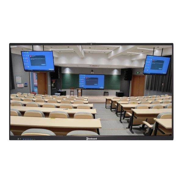 65 75 86 Inch AI Function Multi-language System DMS Platform Interactive Whiteboard Smart Board for Classroom and Meeting