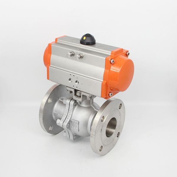ISO 9001 Стандартный прямопроходный тип фланцевого шарового клапана для нержавеющей стали 304/316