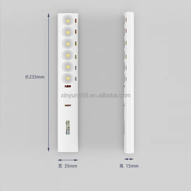 Cross-border Hot Selling Color Temperature Stick 6 Kinds of Color Temperature Adjustment Multi-function Lighting Working Lamp