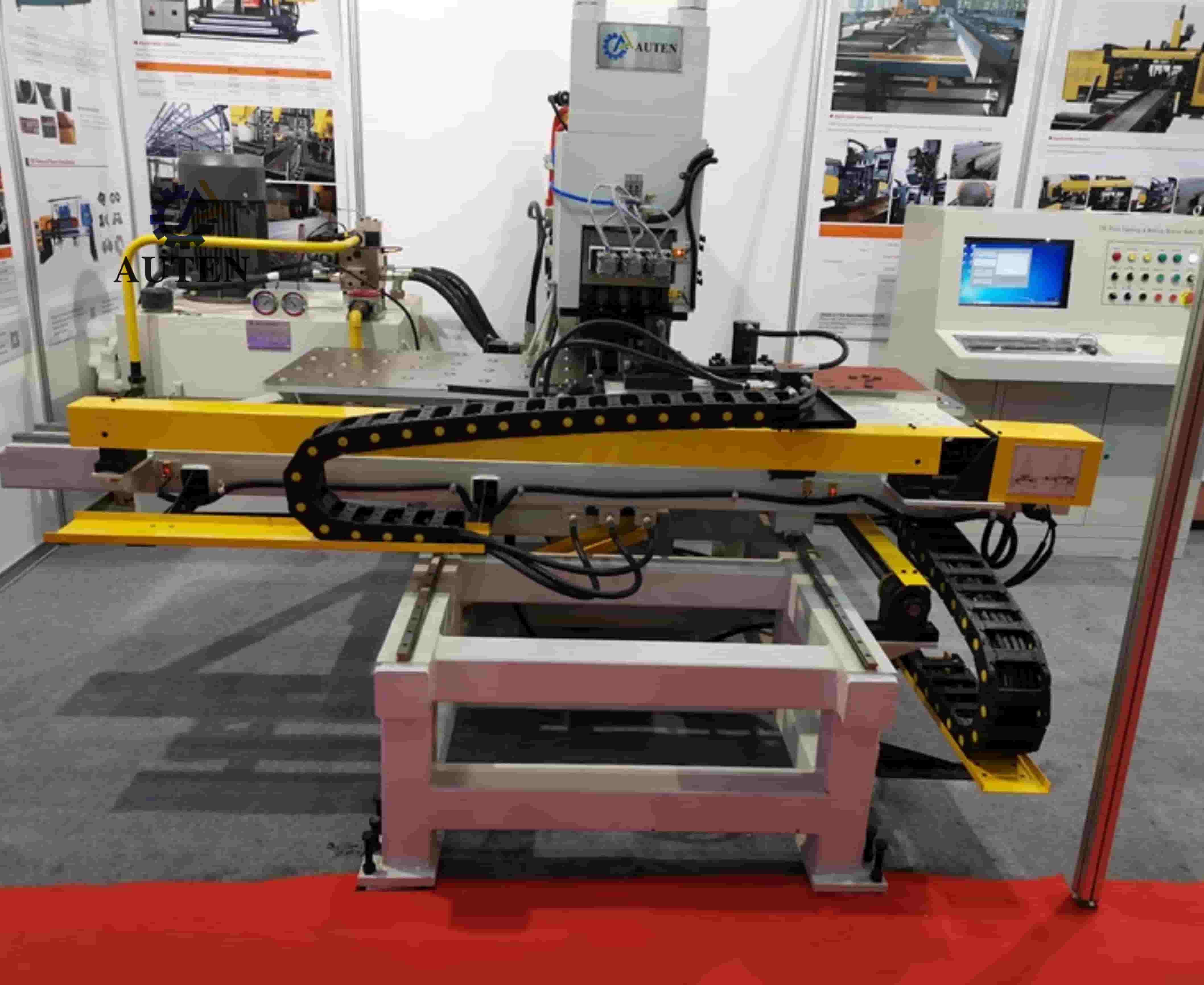 Efficient CNC Plate Punching Marking And Drilling Machine With CAD/CAM Integration