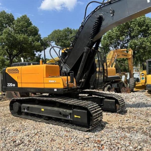 Cummins Engine Second Hand Hyundai Excavators Hyundai R220-9s  22 Tonne
