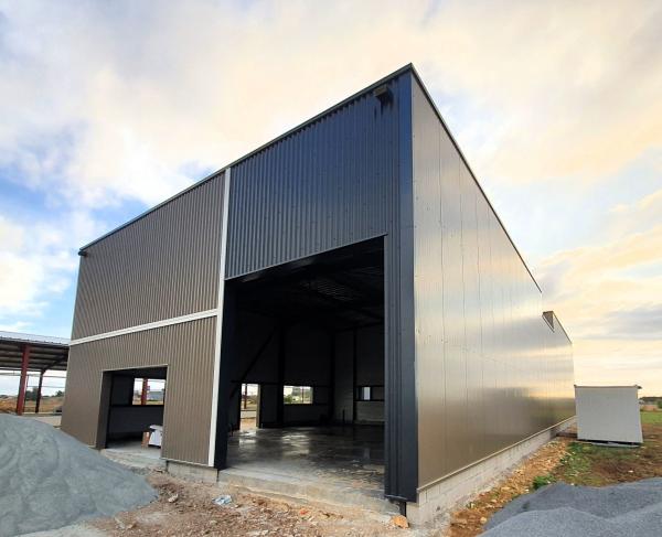 Steel Structure Hangar Prefabricated Hot Rolled Galvanized Warehouse Building Shed