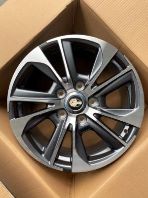 Silver 8.5J Rims For Toyota , 110 Hole 5x150 20 Inch Wheels