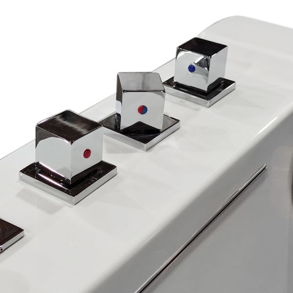 Гидромассажная ванна Freestanding крытое акриловое 1800x600mm угла 2 человеков