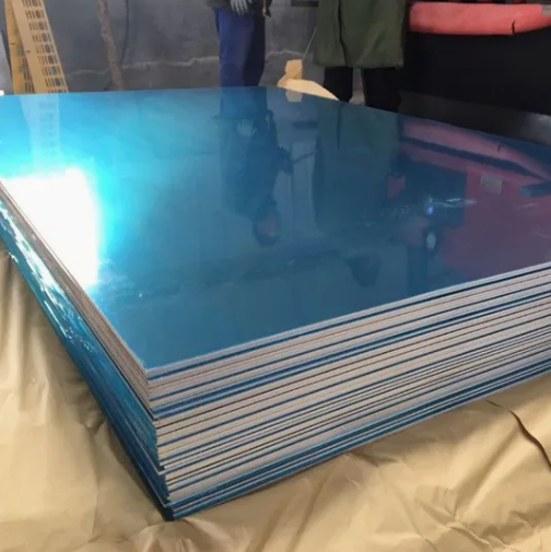 Mirror Finish Aluminium Sheet 1060 Alloy with 86%-95% Reflectance and Anodized Mirror Plate for LED Lighting