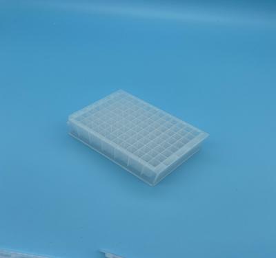 Work Shaped Deep Well PCR Plates Round Bottom Transparent 96 Well Plate