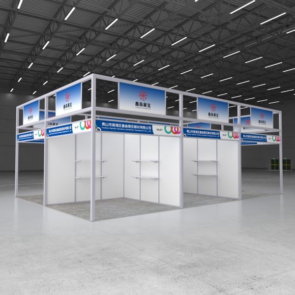 Saudi Arabia Aluminum Modular Shell Scheme Booth for Tradeshow and Event, Exhibition Booth 3x3 &3x6m Supplier in china, Octanorm and Maxima Booth