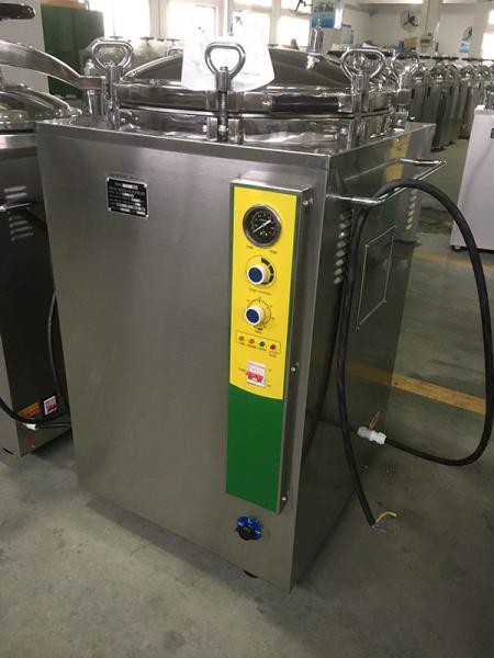 Prix d'un autoclave vertical en acier inoxydable à contrôle par micro-ordinateur de 120L