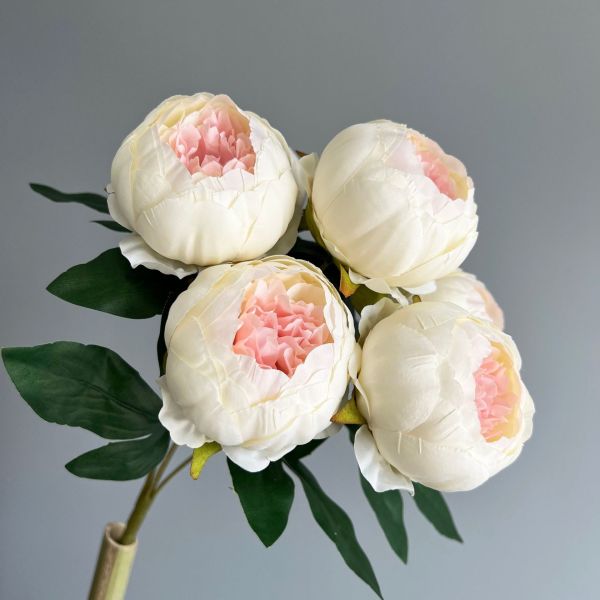 7-head core peony simulation bouquet wedding flower material peony peony wedding hall simulation flower