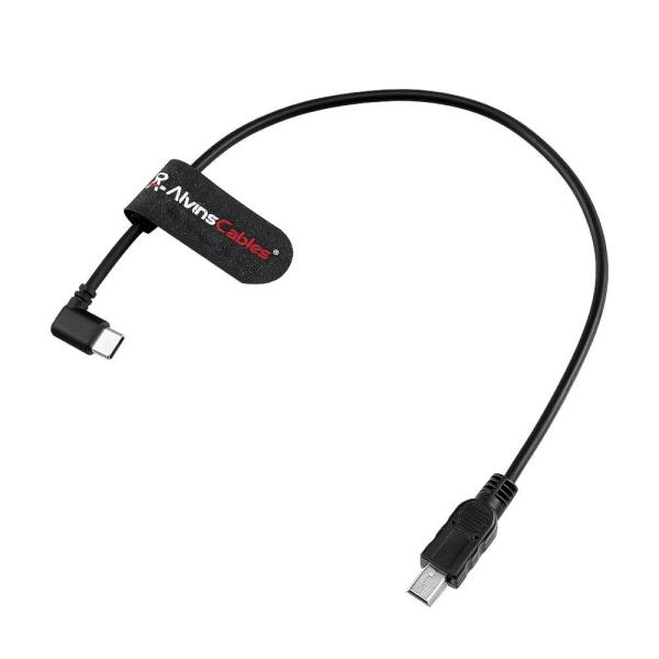 Alvin's Cables DJI RS/SC to Canon Control Cable, Type-C to Mini-USB