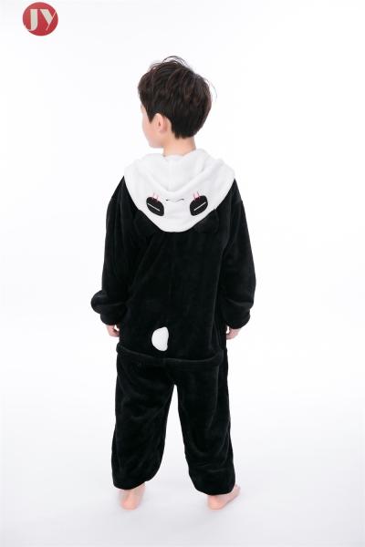 100% Polyester Flannel Fleece Fabric Kids Cute Panda Onesie Winter keep warm Animal Christmas Cosplay pajamas