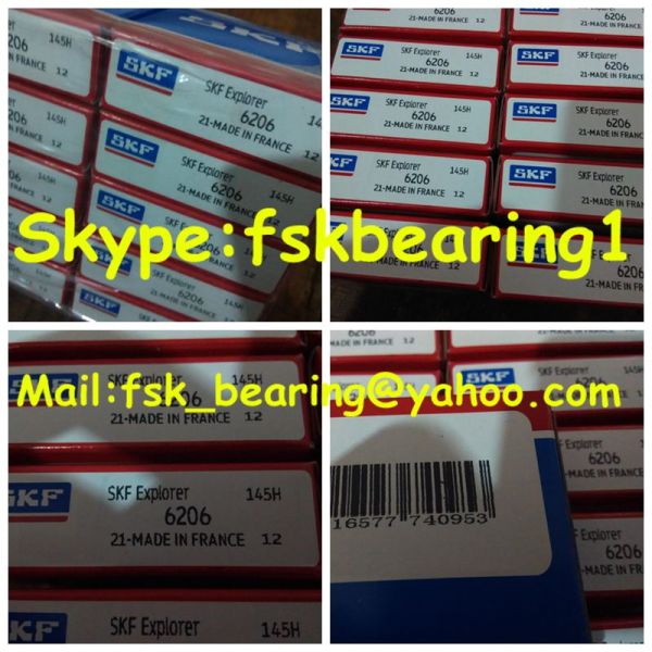 High Temperature 6206  Single Row Deep Groove Ball Bearings