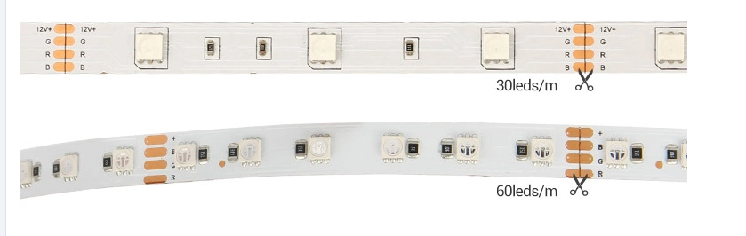 Свет прокладки СИД ТВ инфракрасн ключа 6.8w/M DC5V 24 удаленный