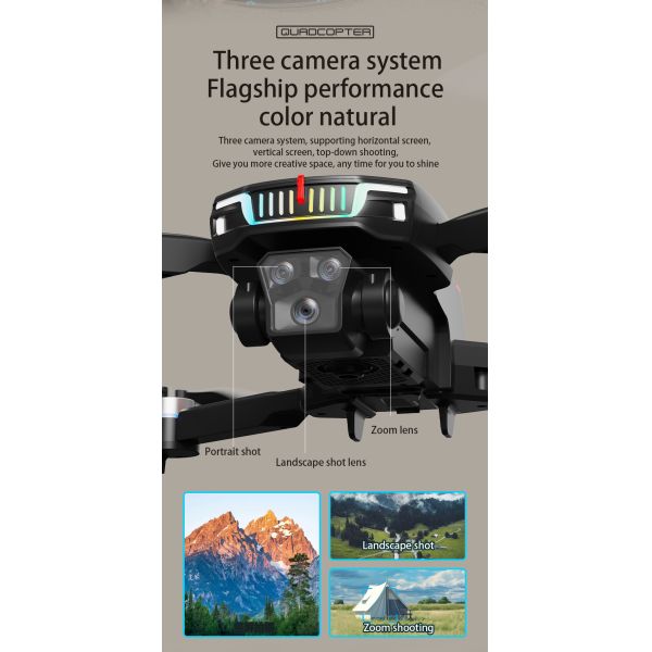 Take Your Aerial Photography to the Next Level with Folding Quad-axis Wi-fi Camera 5g Picture Uav J6