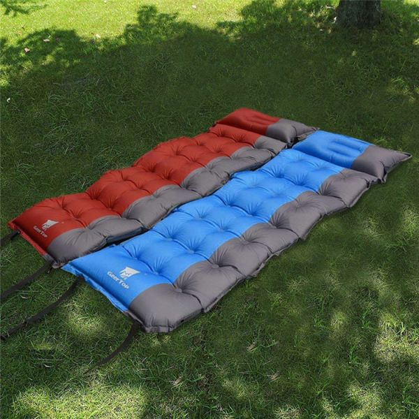 0.35kg Travel Honeycomb Self Inflating Camping Mattress