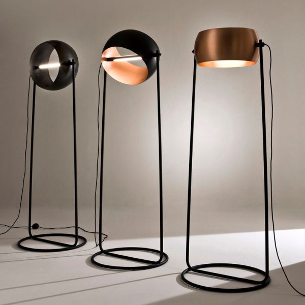 Cercle de salon art créatif simple lumière de luxe chambre moderne nordique lit lampe de sol