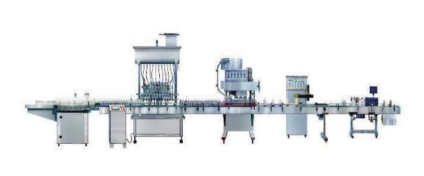 Full Automatic Liquid Bottle Packing Machine Three Phase 15-60BPM