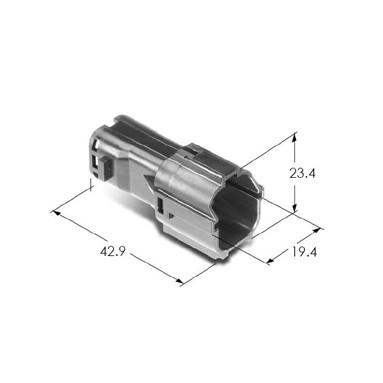 KET Korea Electric Terminal Connectors MG610331-5,MG640333 Automotive Housing Wire to Wire 4 Pin Connector