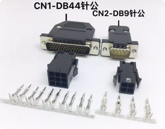 Applicable to Delta AB/B2/B3/A2/A3 servo drives CN1 connector for encoder, CN2 plug for motor