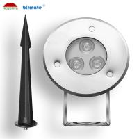 diodo emissor de luz Spike Light SS316L DMX512 90LM da cor de 5W RGB 50000 horas que trabalham a vida