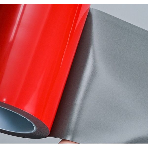 Heat-Resistant Red Film Gray Acrylic Double-Sided Adhesive Waterproofing