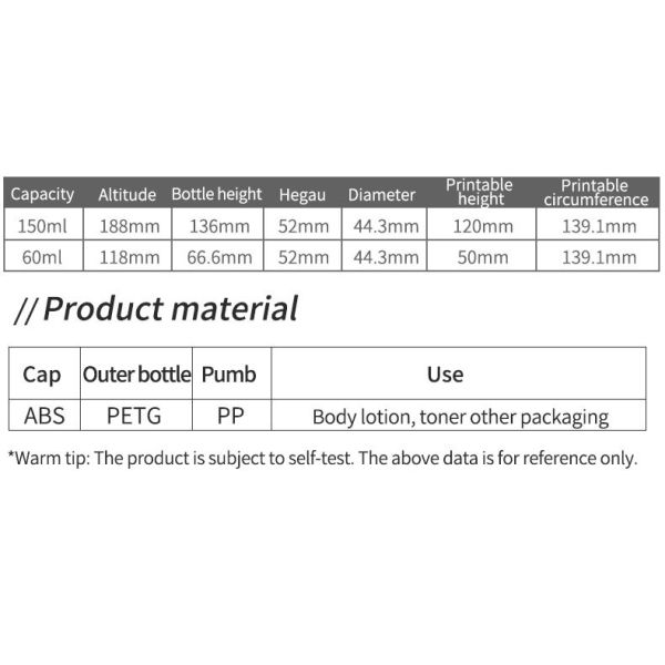  Hot Sale Matte Beige 60ml 150ML Lotion Spray Bottle PETG Plastic Bottle Toner Cosmetic Bottles Pump Sprayer Recyclable
