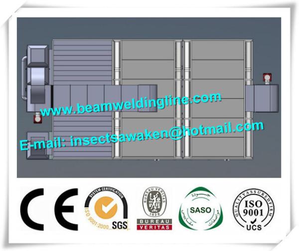Stainless Steel Shot Blasting Machine PLC For Paint Drying Room