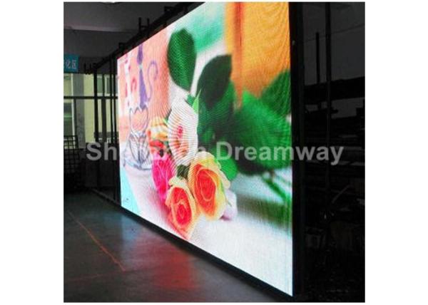MBI5024 Driving IC P 10 Led Outdoor Advertising Screens , Waterproof LED Video Screen
