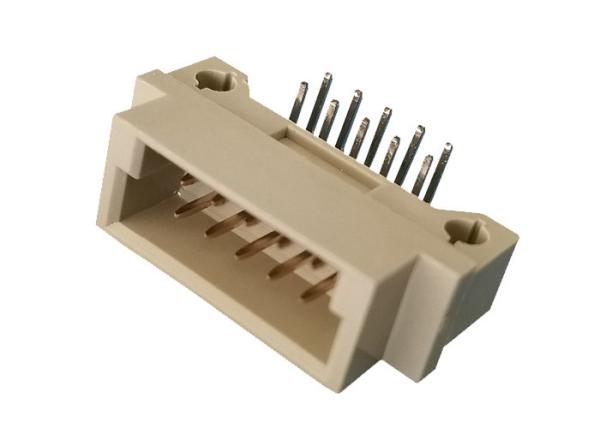 Fileira reta fêmea do dobro do RUÍDO 41612 180 Degre de 2x5 Pin Header para a placa do PWB