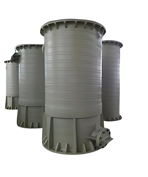 Chemical Resistant PPH Tanks With Semi Circular Low Curvature Welding Rod