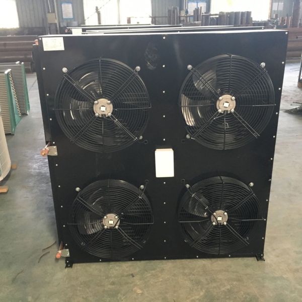 Factory Price Air-Cooled Condenser for Cold Storage /Fin type condenser with axial fans