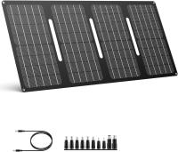 Painel Solar Portátil de 40 W 15 V tomada de corrente contínua para caminhadas ao ar livre