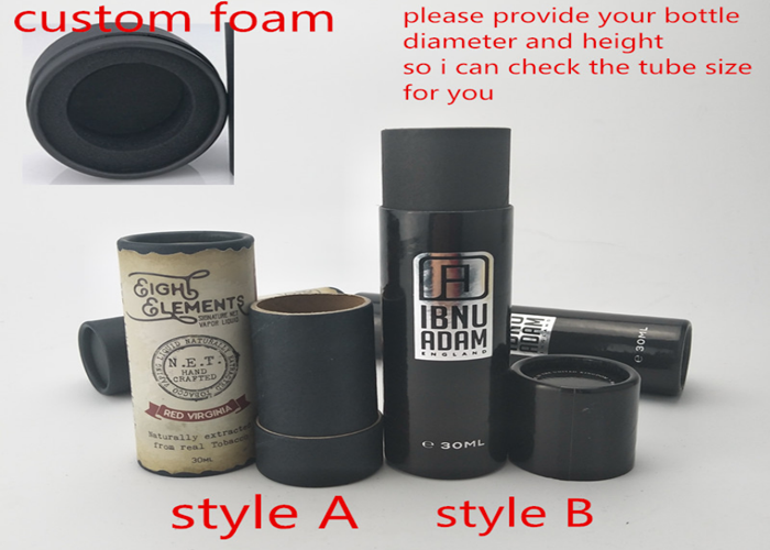 Custom Paper Cosmetic Paper Box / Luxury Round Gift Box Packaging