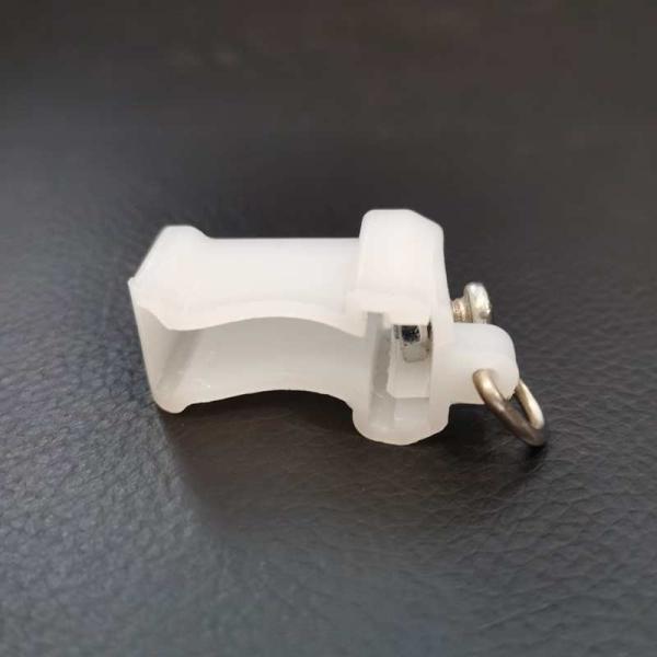 Silver Color Square Curtain Rail Tracks For Bay Windows