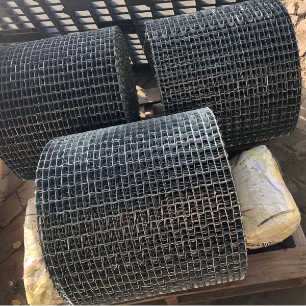 Food Grade Annealing Furnace SGS 430 Stainless Steel Wire Mesh Belt