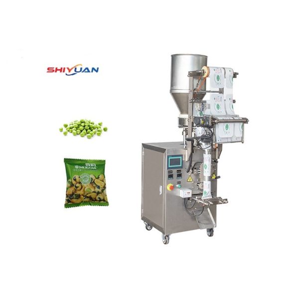 Vertical Granule Packaging Machine For Cashew Nut Coffee Beans Rice Sugar