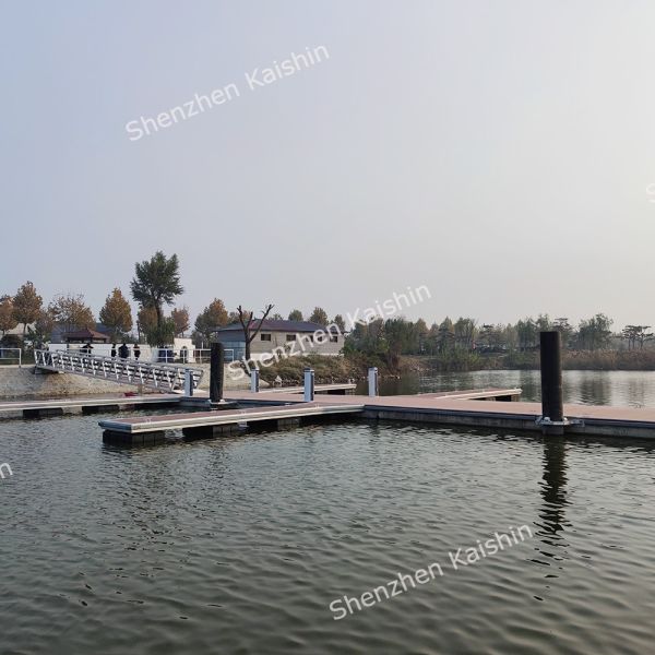 Понтон поплавка шлюпки плавучих доков морского HDPE алюминиевый для молы