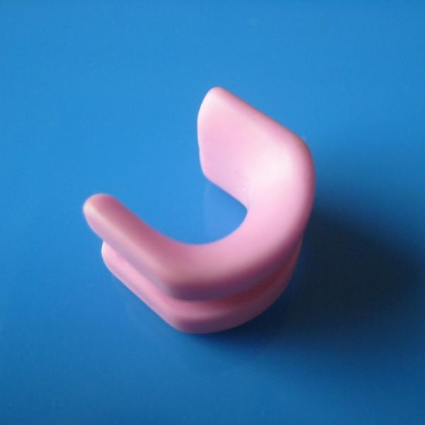 95% High Purity Ceramic Wire Guides High Quality Grooved Size Customized