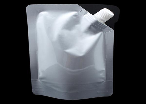 Food Grade Aluminum Foil Packaging Bags With Spout For Drinking Water Beverage