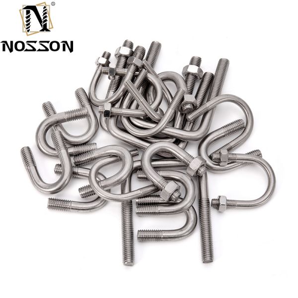 GB Standard High Strength Stainless Steel U Bolt for Custom Galvanized Auto Part Trailer m10