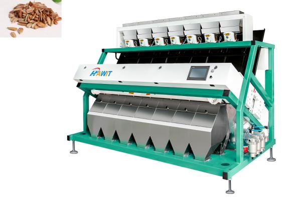 5400 Pixel Full Color Camera CCD Nuts Color Sorter Machine Toshiba 448 Chutes