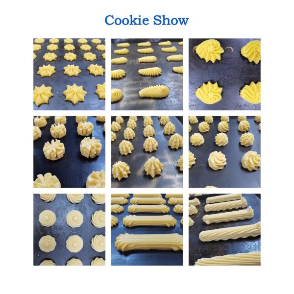 Single Phase Electric Bakery Commercial Cookie Machine Maker For Snack Production